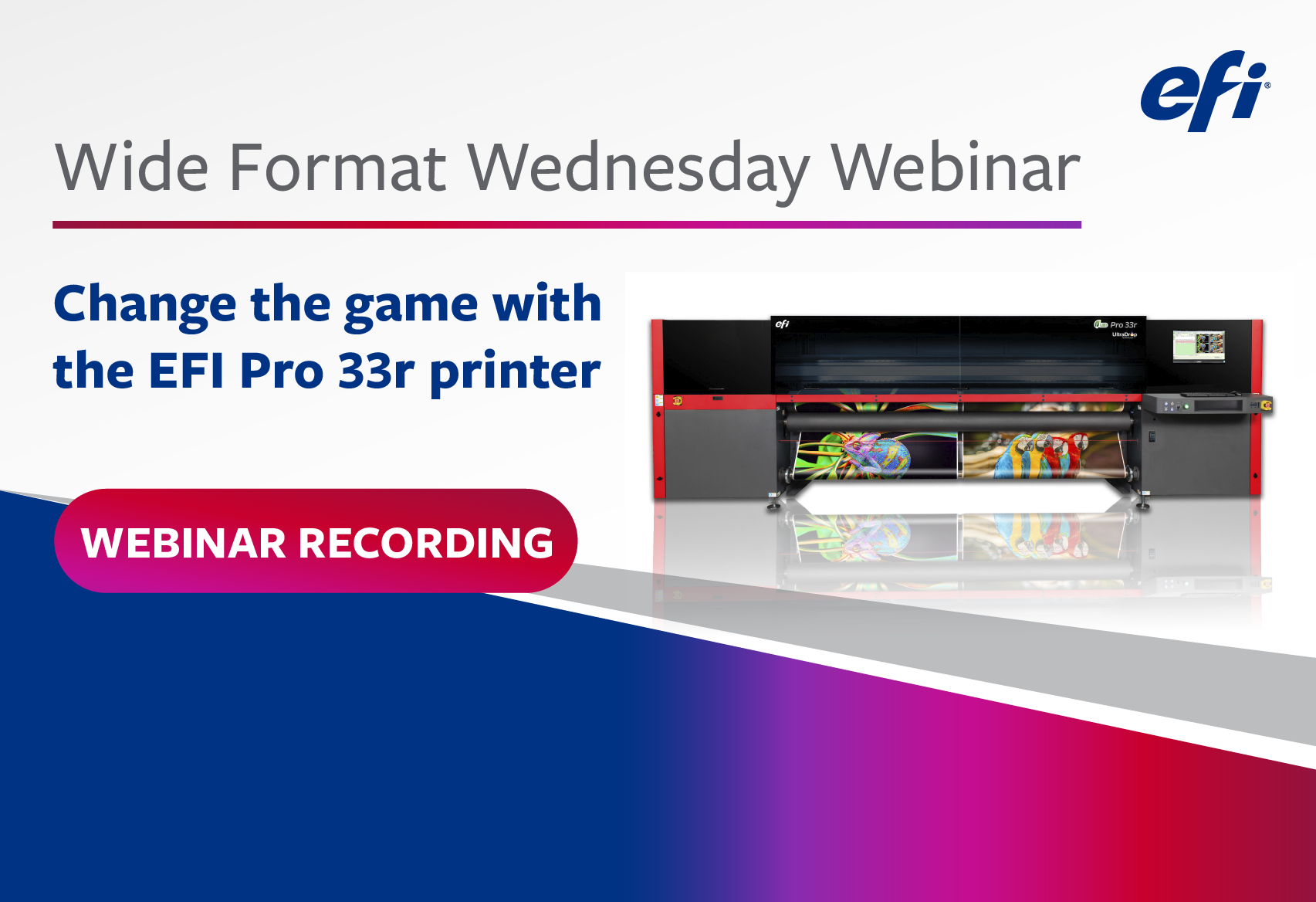 Watch The Wide Format Wednesday Webinar Recording